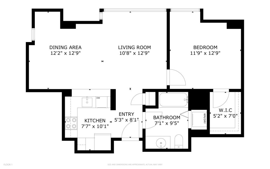 King St Unit 271 San Francisco Floor Plan