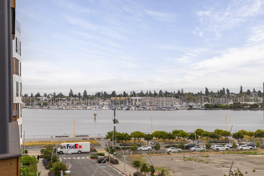 20_view Water view overlooking marina, shoreline, and surrounding neighborhood.